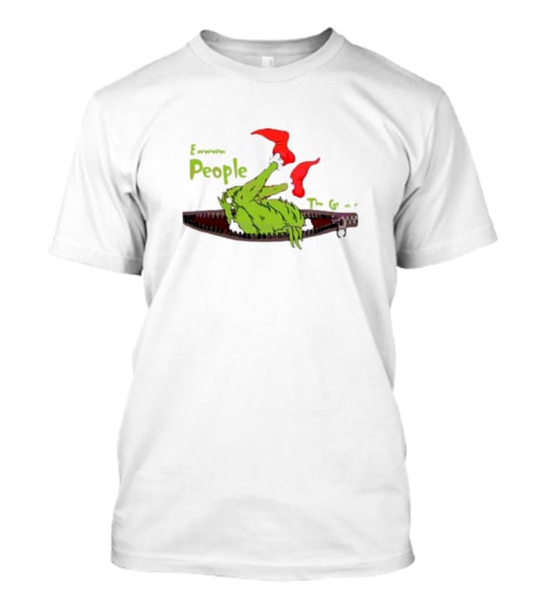 Ew People Funny The Grinch Christmas T-Shirt