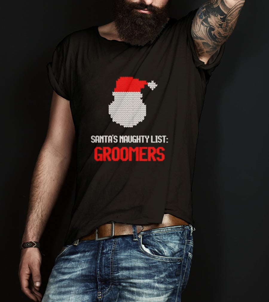 Santa's Naughty List Groomers T-Shirt