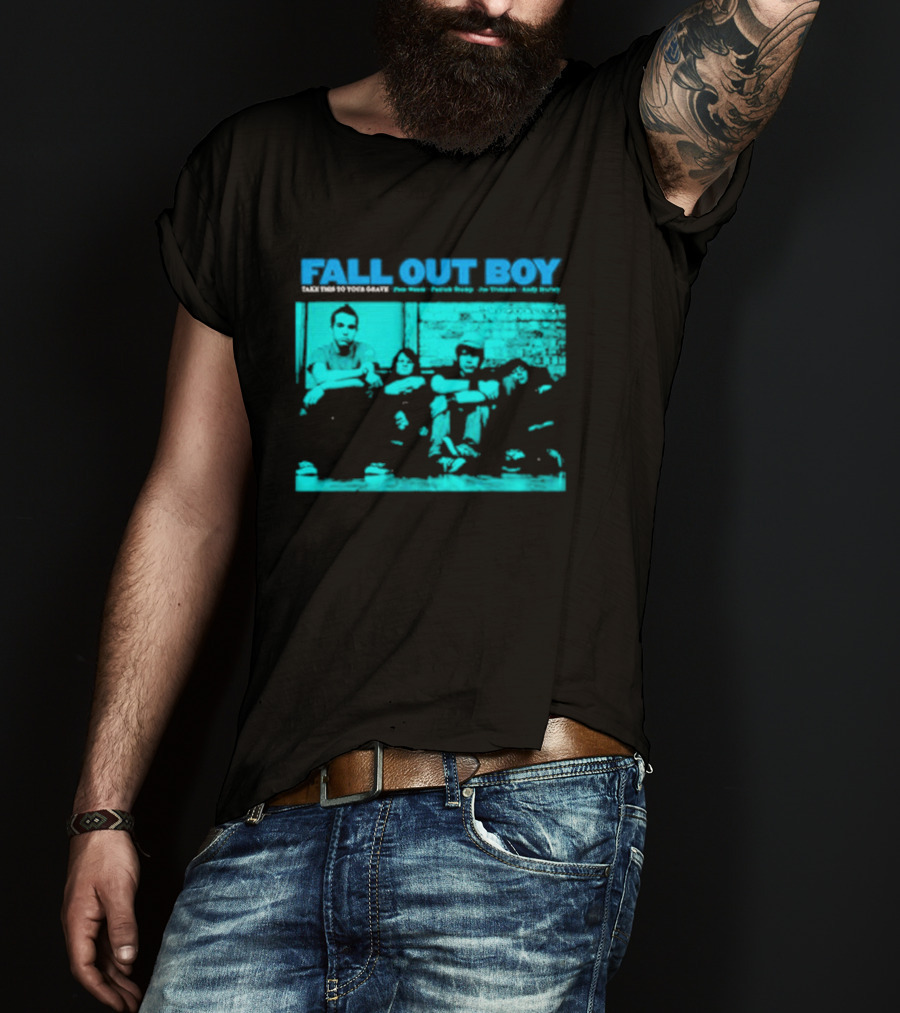 FALL OUT BOY Take This To Your Grave Pete Wentz Patrick Stump Joe Trohman Andy Hurley T-Shirt