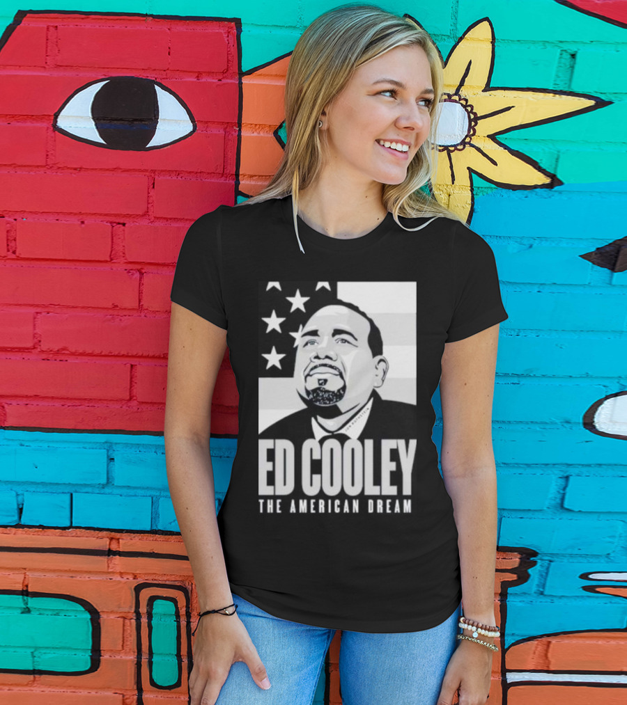 Ed Cooley The American Dream USA Flag T-Shirt