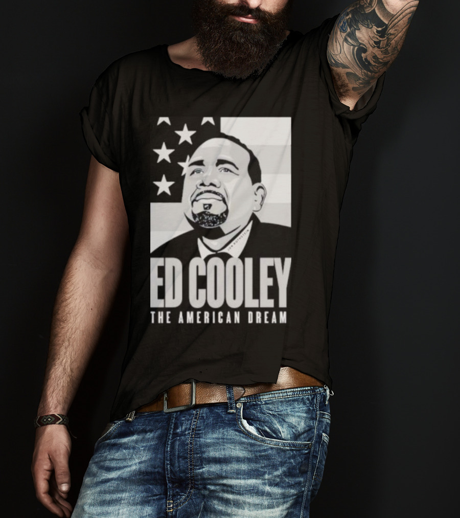 Ed Cooley The American Dream USA Flag T-Shirt