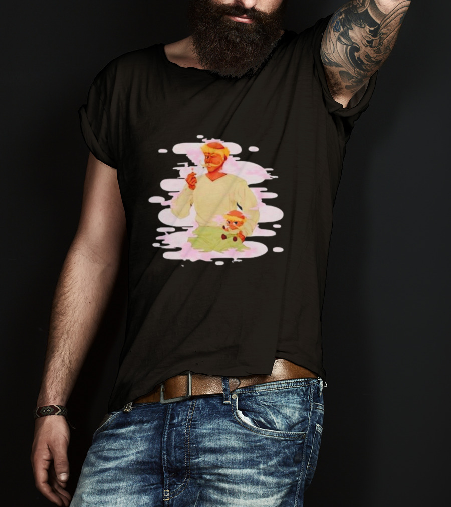 Big And Lil Ditter Smokin' Bonding Session T-Shirt