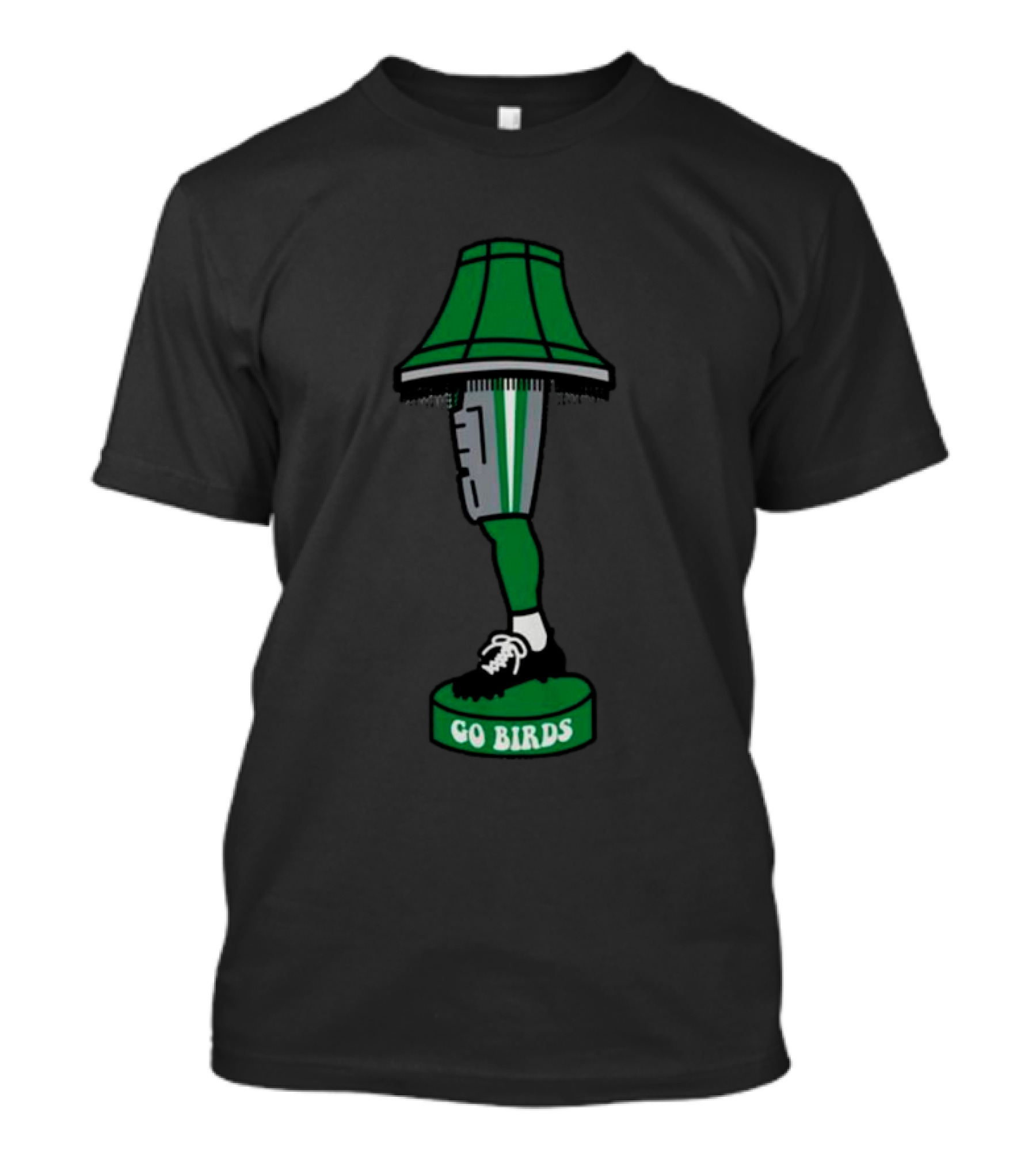 Go Birds Leg Lamp Christmas T-Shirt