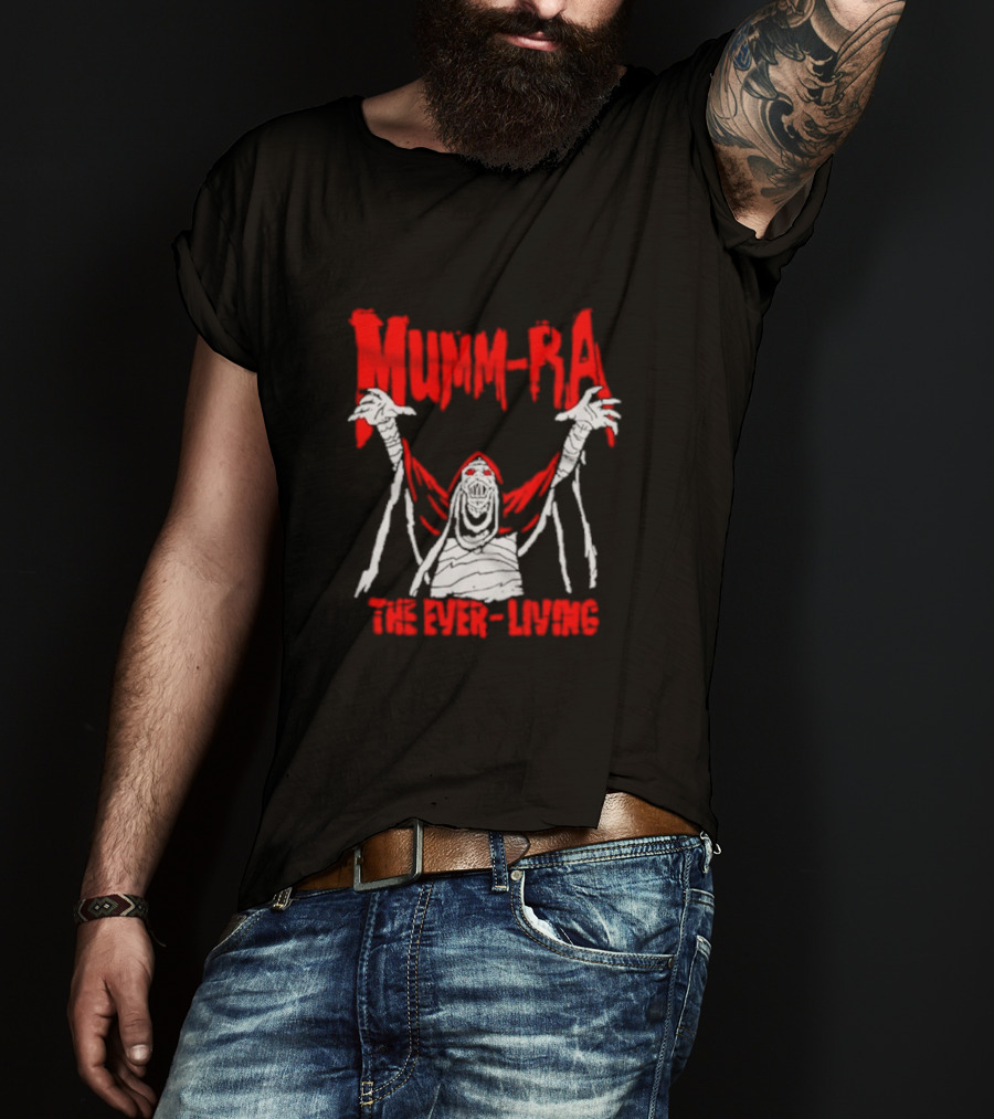 Mumm-Ra The Ever-Living Red And White T-Shirt