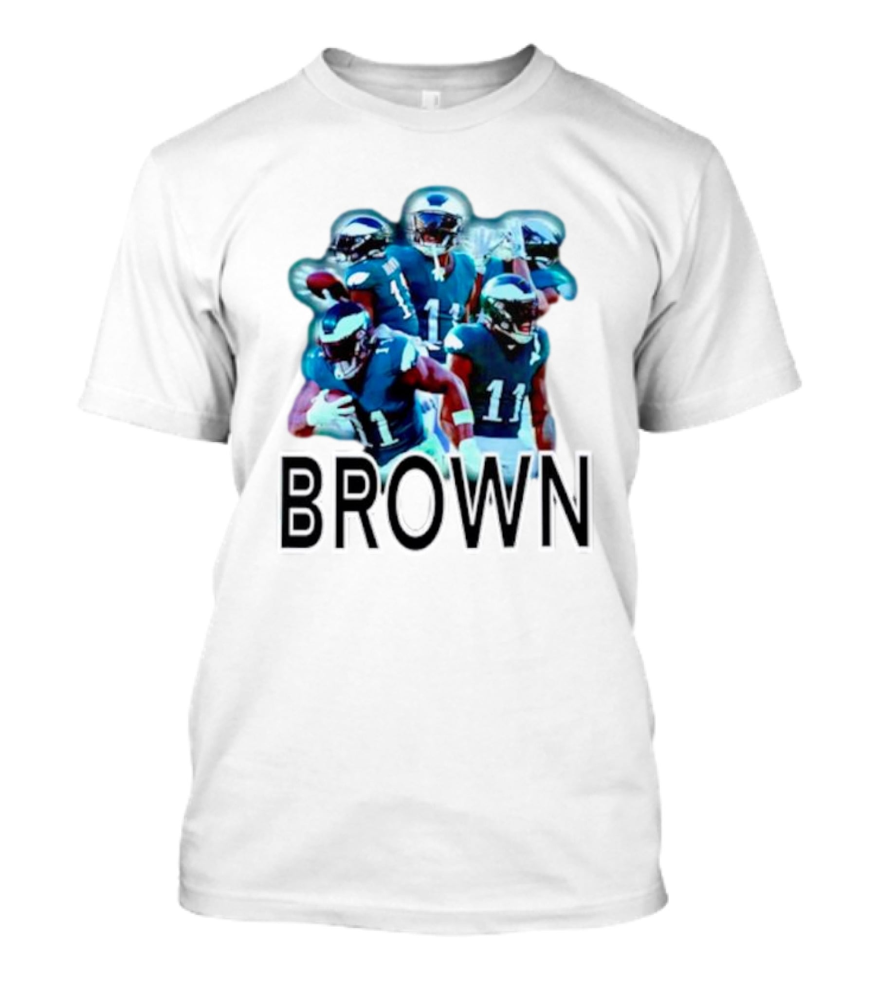 Philadelphia Eagles AJ Brown NFL Football T-Shirt