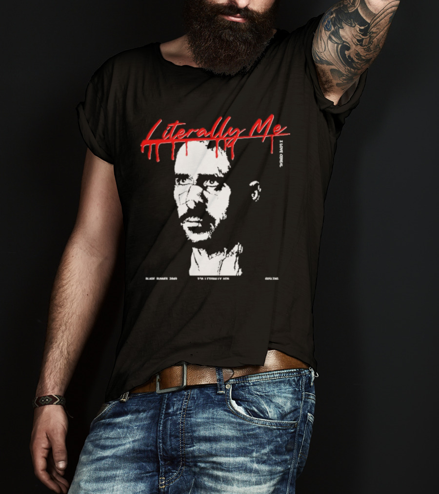 Literally Me Blade Runner 2049 Ryan Gosling I Love Cereal T-Shirt