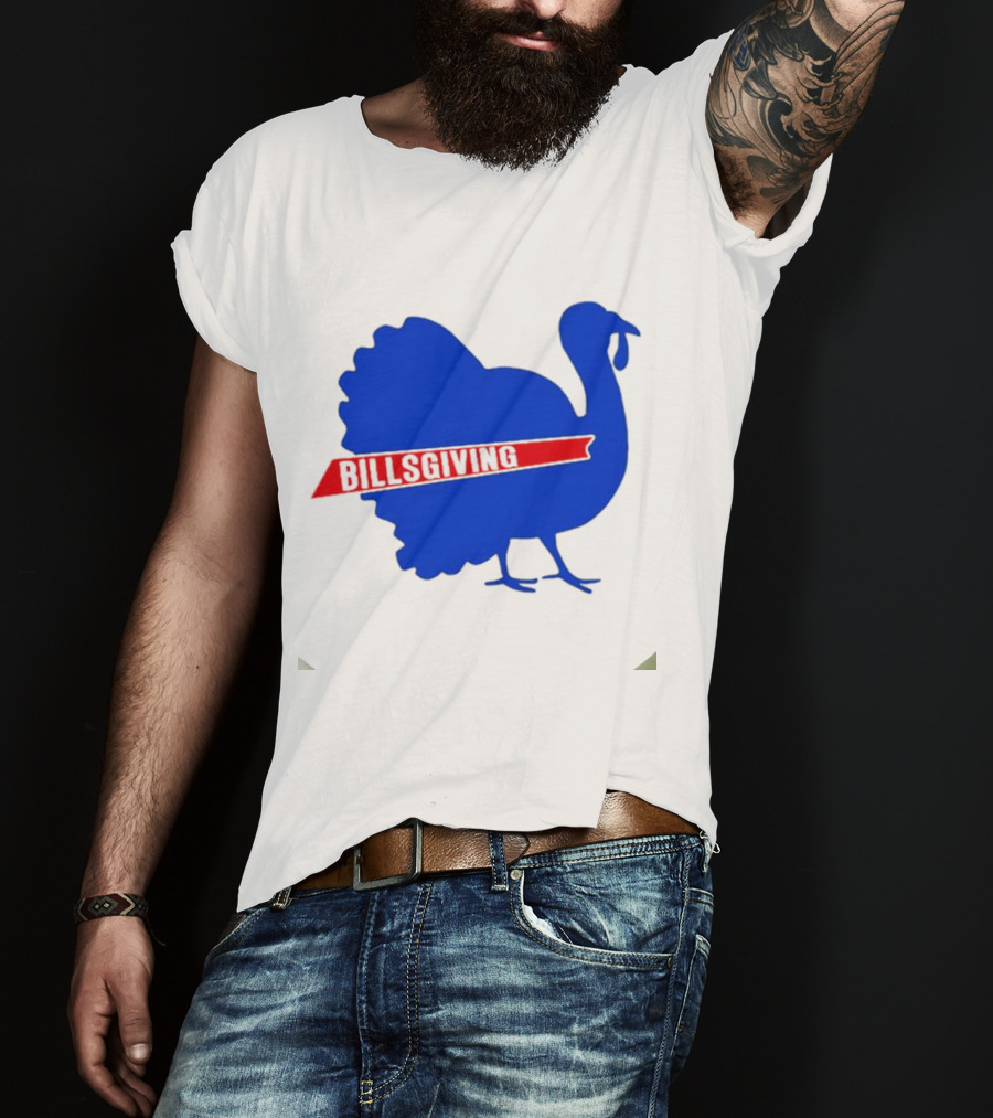 Buffalo Bills Thanksgiving Turkey Billsgiving T-Shirt