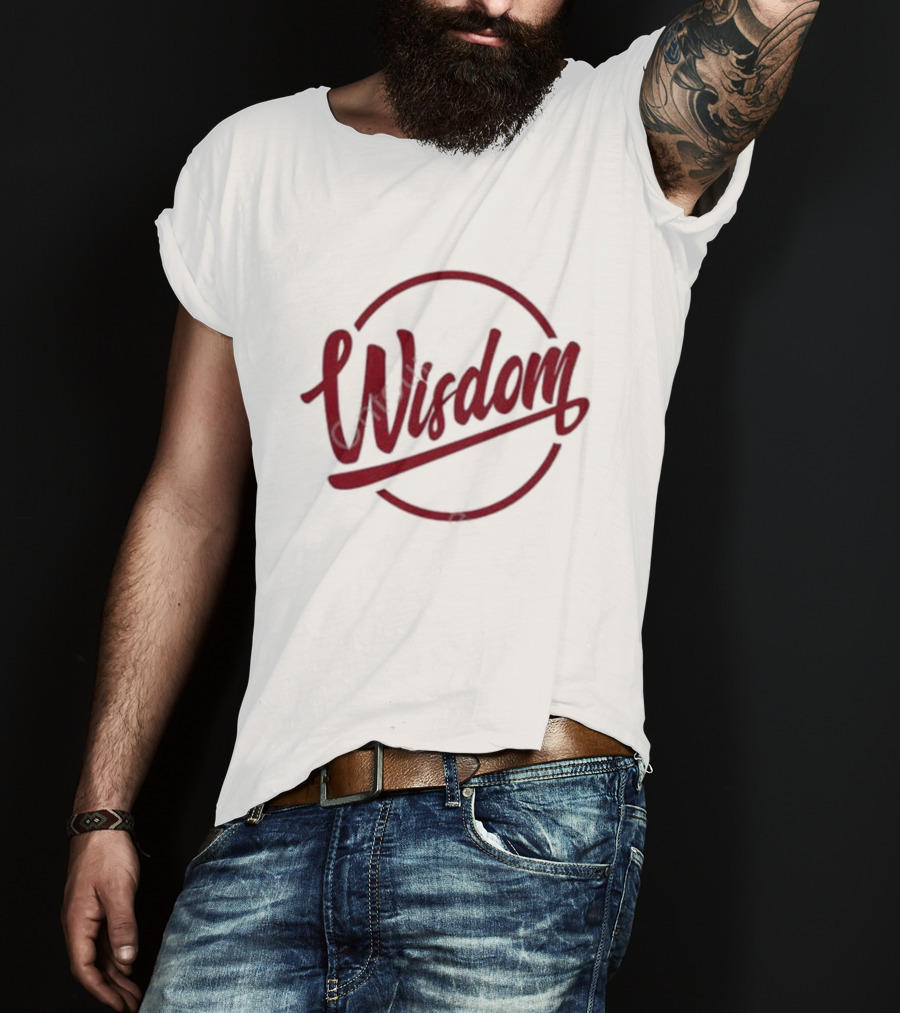 Wisdom Stick Figure Merch T-Shirt