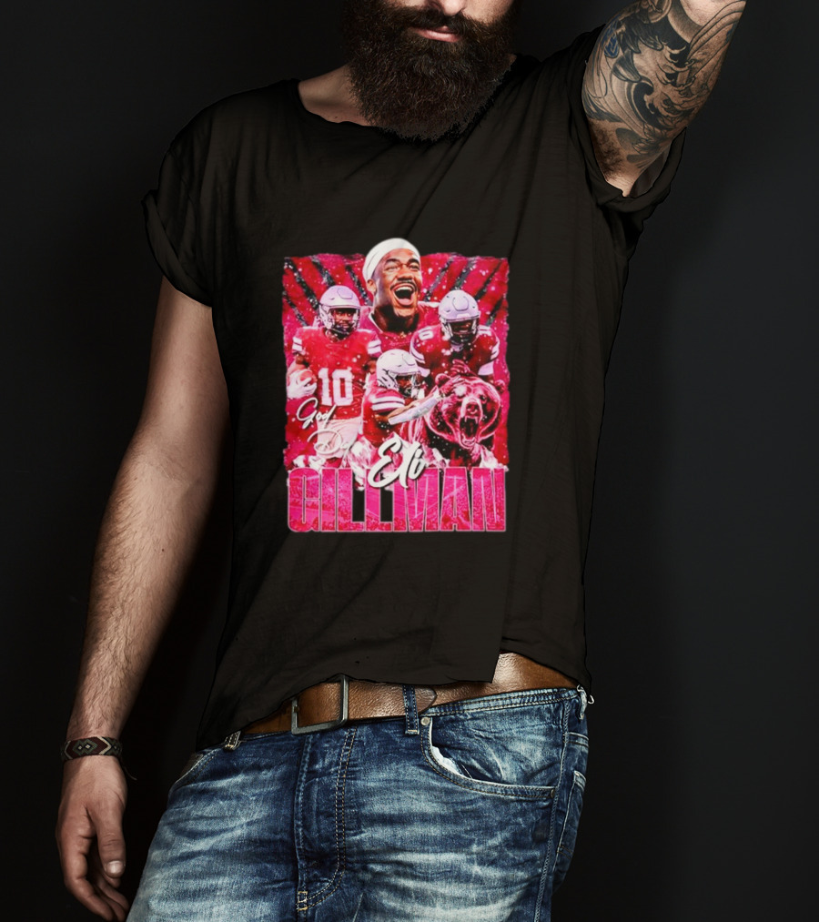 Gillman God Efo Heavyweight Premium Vintage Football T-Shirt