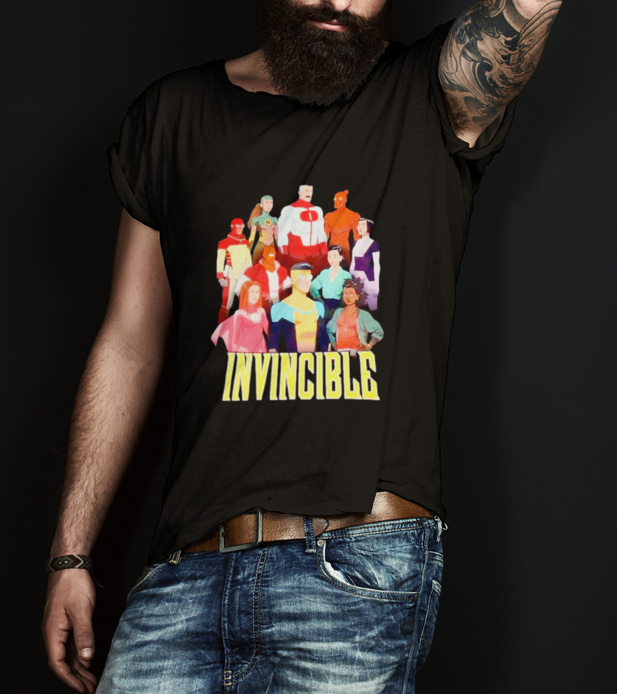 Invincible Characters Group Ensemble T-Shirt