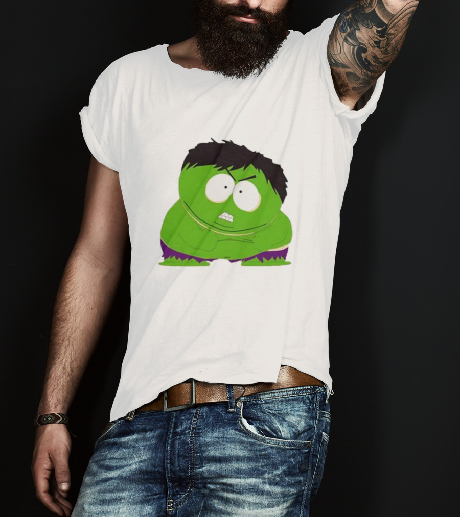 South Park Hulk Crossover Character Mashup T-Shirt