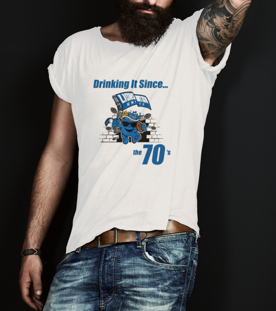 Drinking It Since The 70's Lions Unite T-Shirt