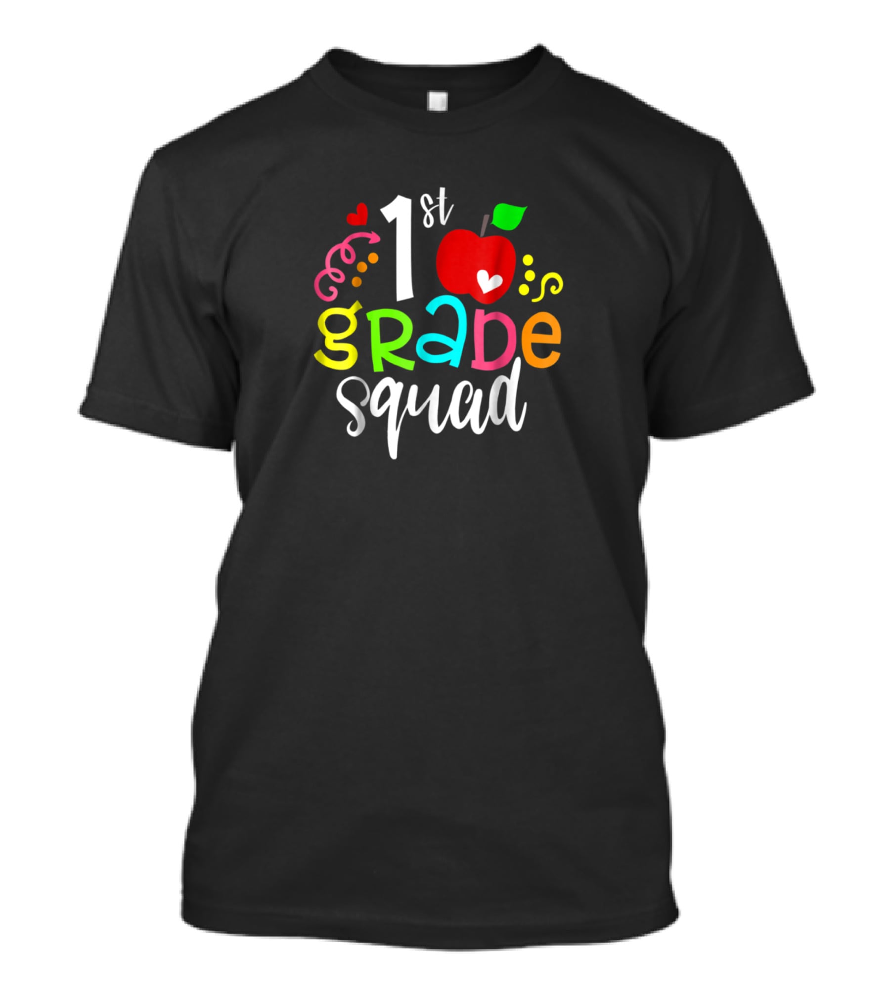 1st Grade Squad First Grade Back To School Teacher Gifts Men T-Shirt
