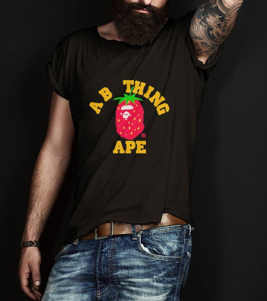 AB Thing Ape Strawberry T-Shirt