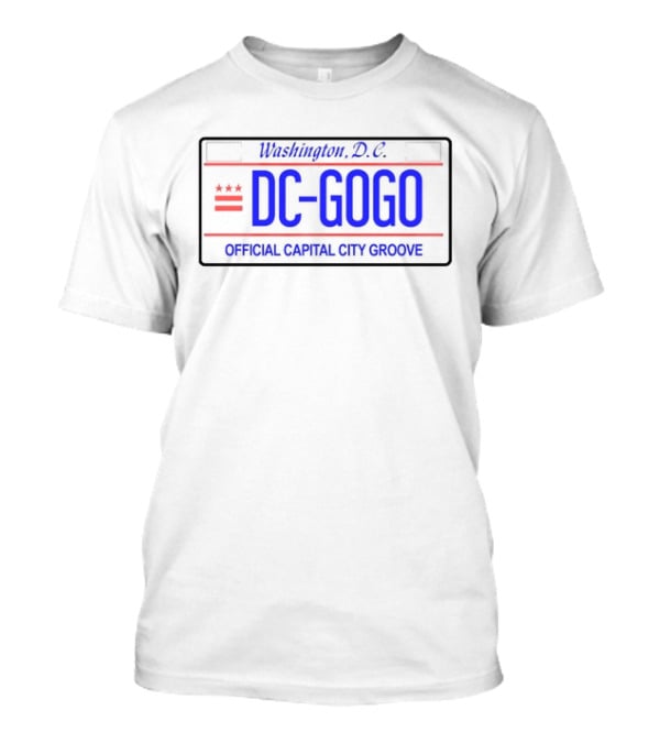 Washington D.C. DC-Gogo Official Capital City Groove T-Shirt