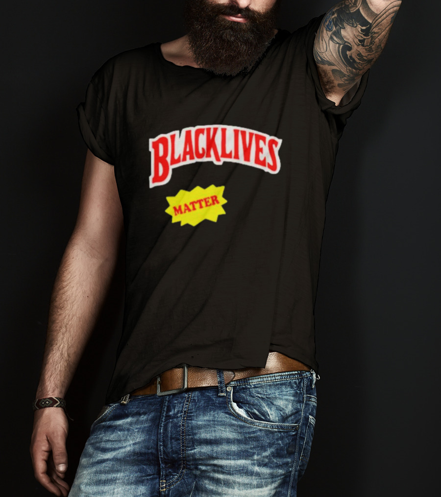 Black Lives Matter Backwoods Style Retro T-Shirt