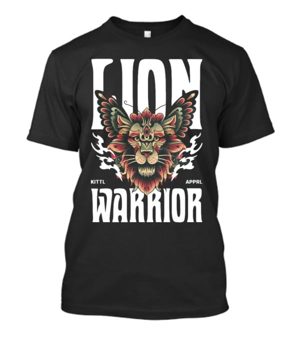 Lion Warrior Kittl Apprl T-Shirt