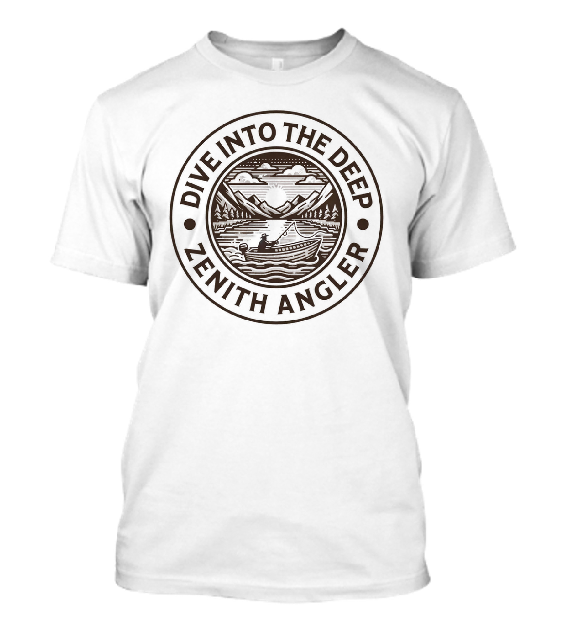 Dive Into The Deep Zenith Angler T-Shirt