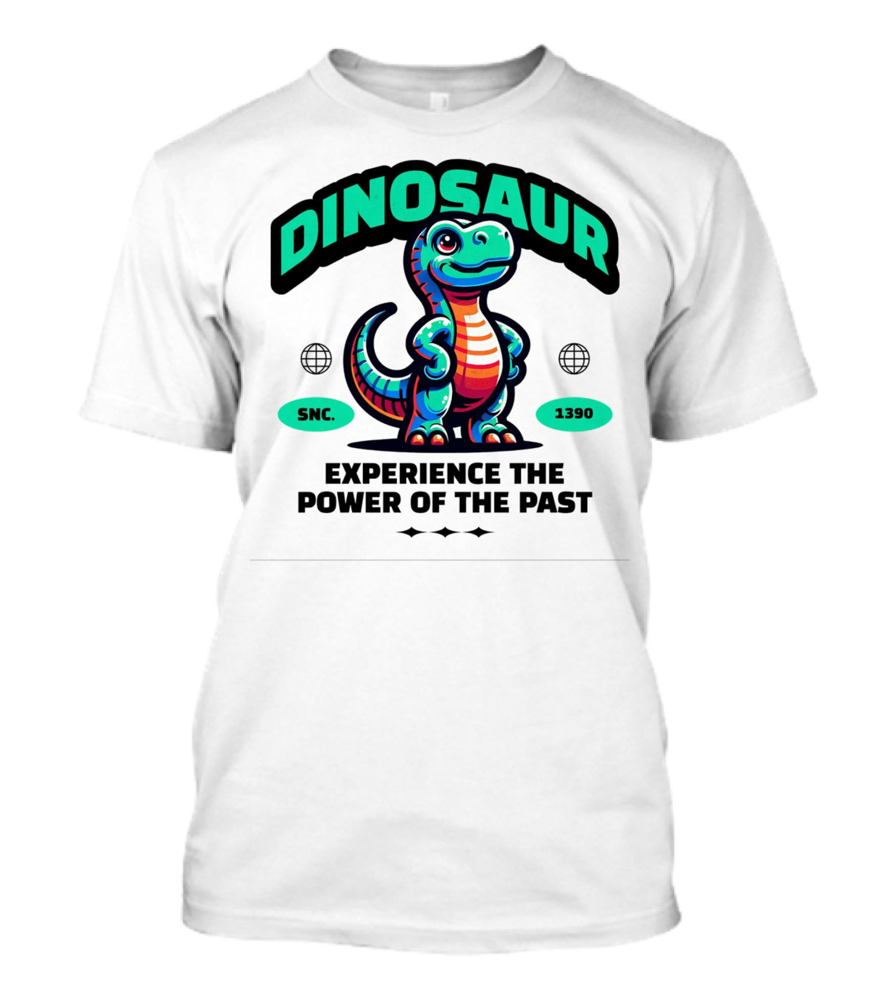 Dinosaur Experience The Power Of The Past Snc 1390 T-Shirt