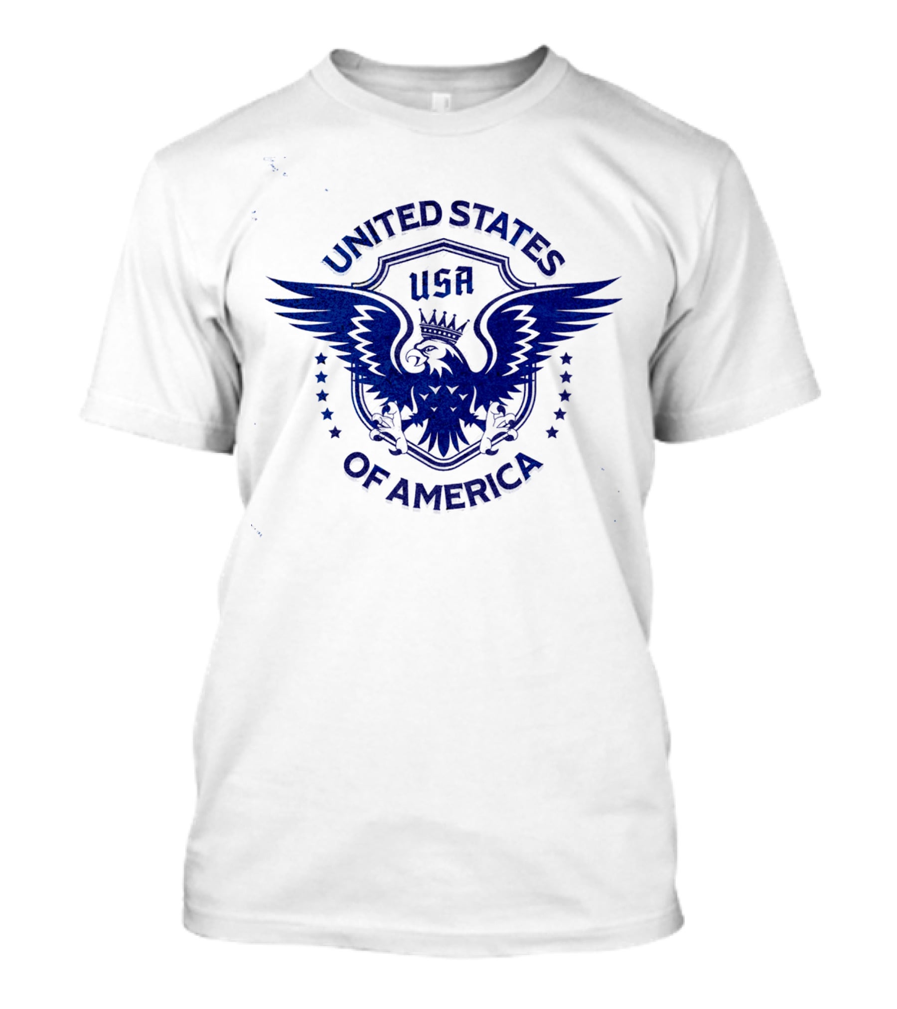 USA United States Of America Crowned Eagle Emblem T-Shirt