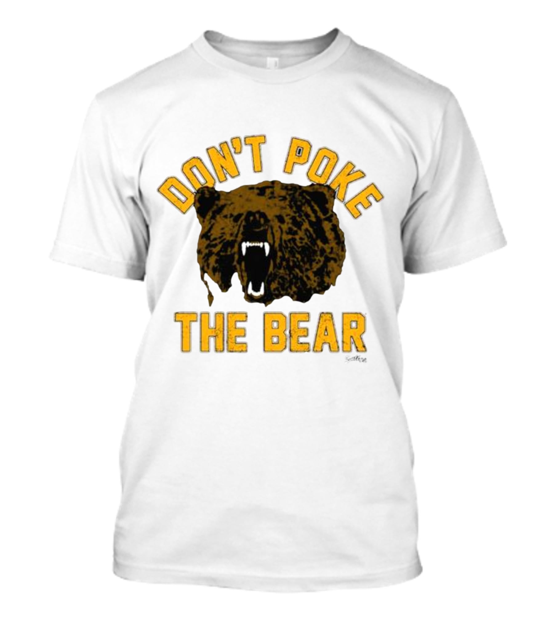 Don't Poke The Bear Bear Face Sullivan T-Shirt