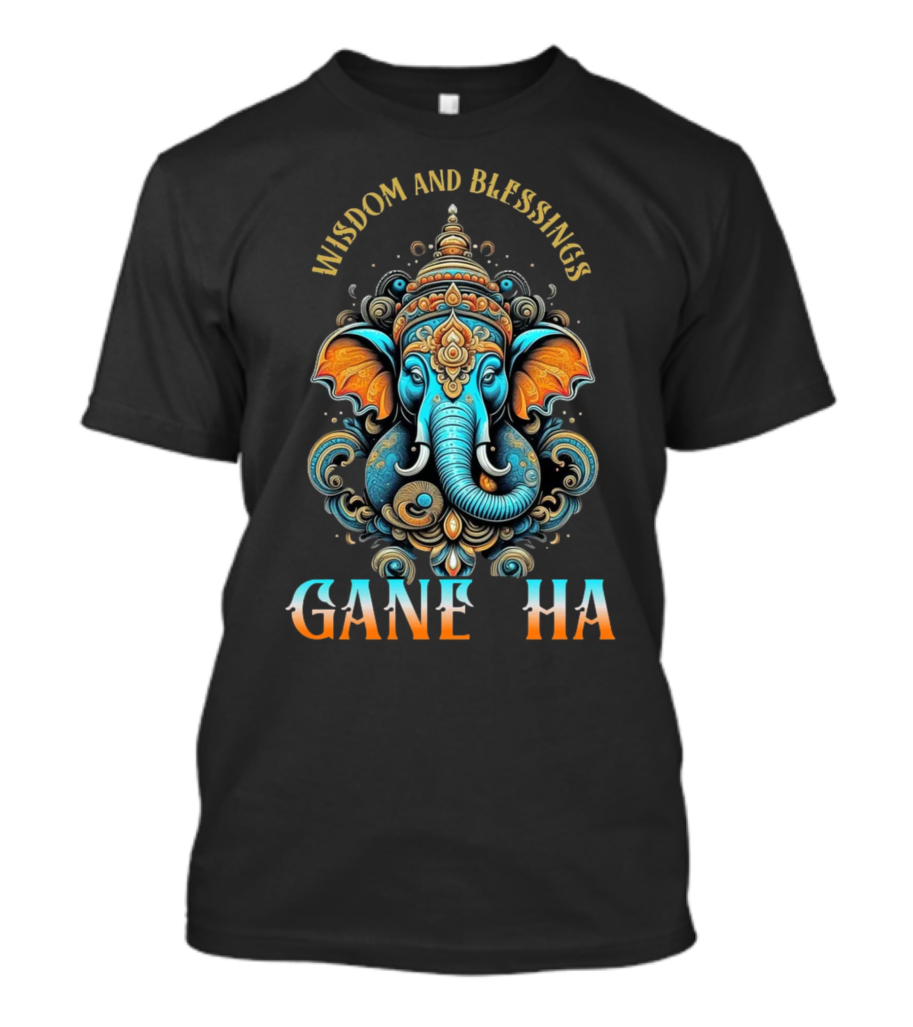 Wisdom And Blessings Ganesha T-Shirt