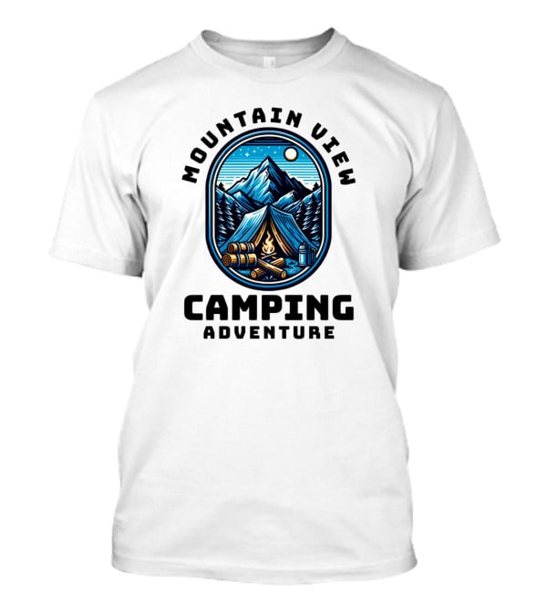 Mountain View Camping Adventure T-Shirt