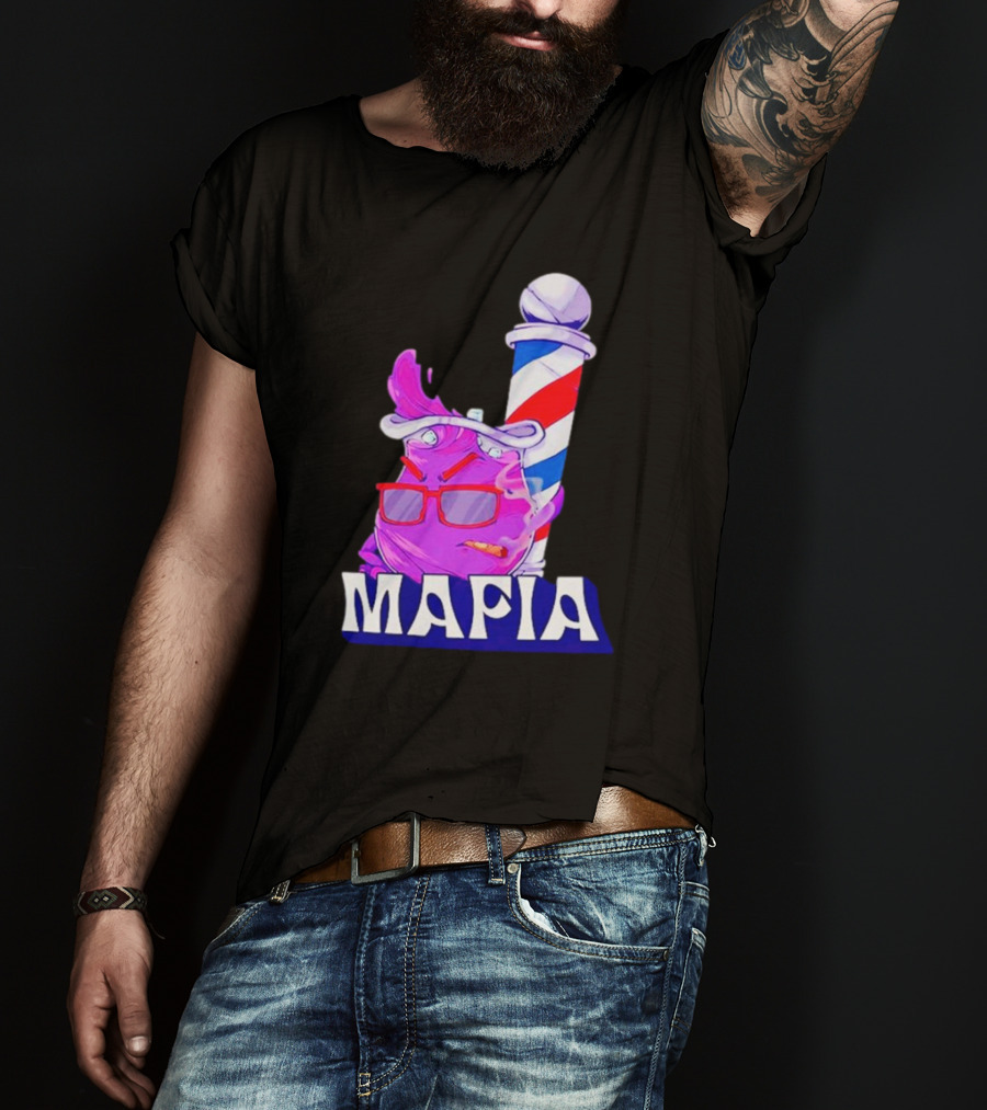 Mafia Purple Barber Pole Cool Aid Playoff Pack T-Shirt