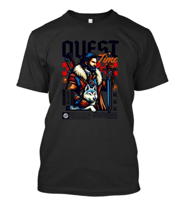 Quest Time Restricted Parental Advisory T-Shirt
