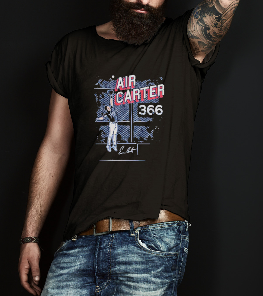 Air Carter 366 Evan Carter Texas Ranger T-Shirt