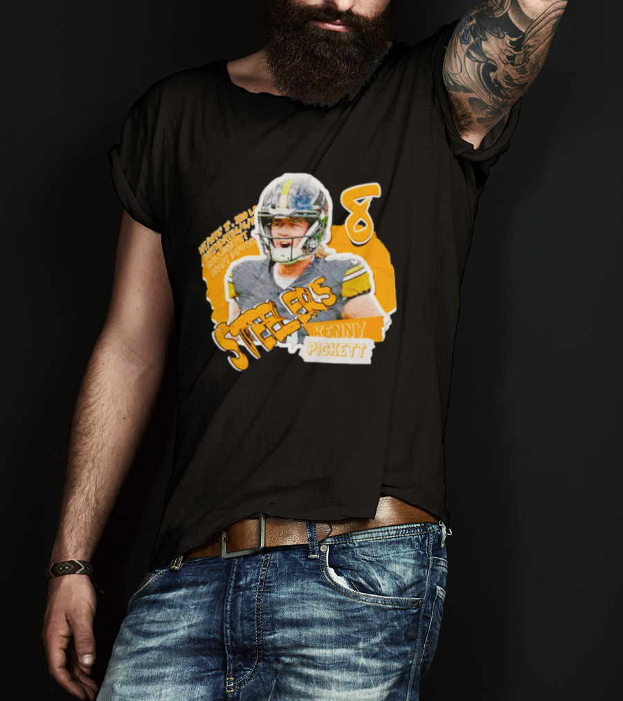 Kenny Pickett Steelers Football Number 8 T-Shirt