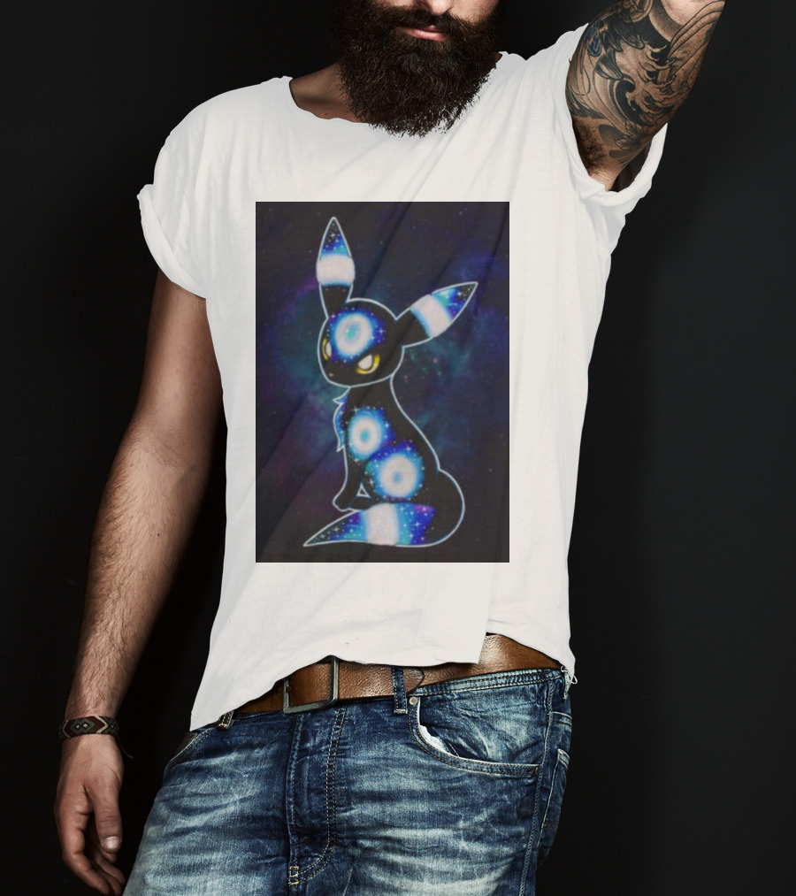 Umbreon Galaxy Cosmic Pokemon T-Shirt
