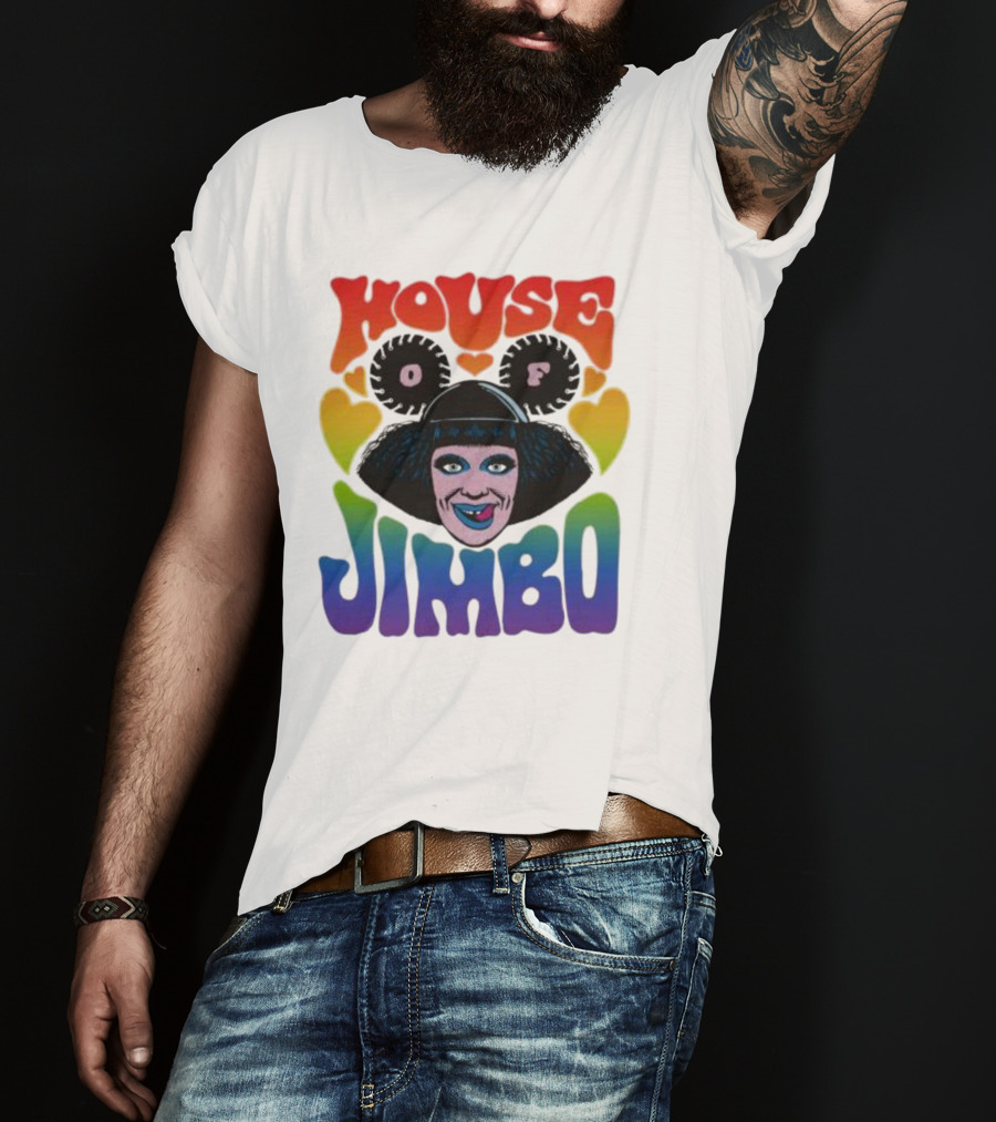 House Of Jimbo Colorful Character T-Shirt