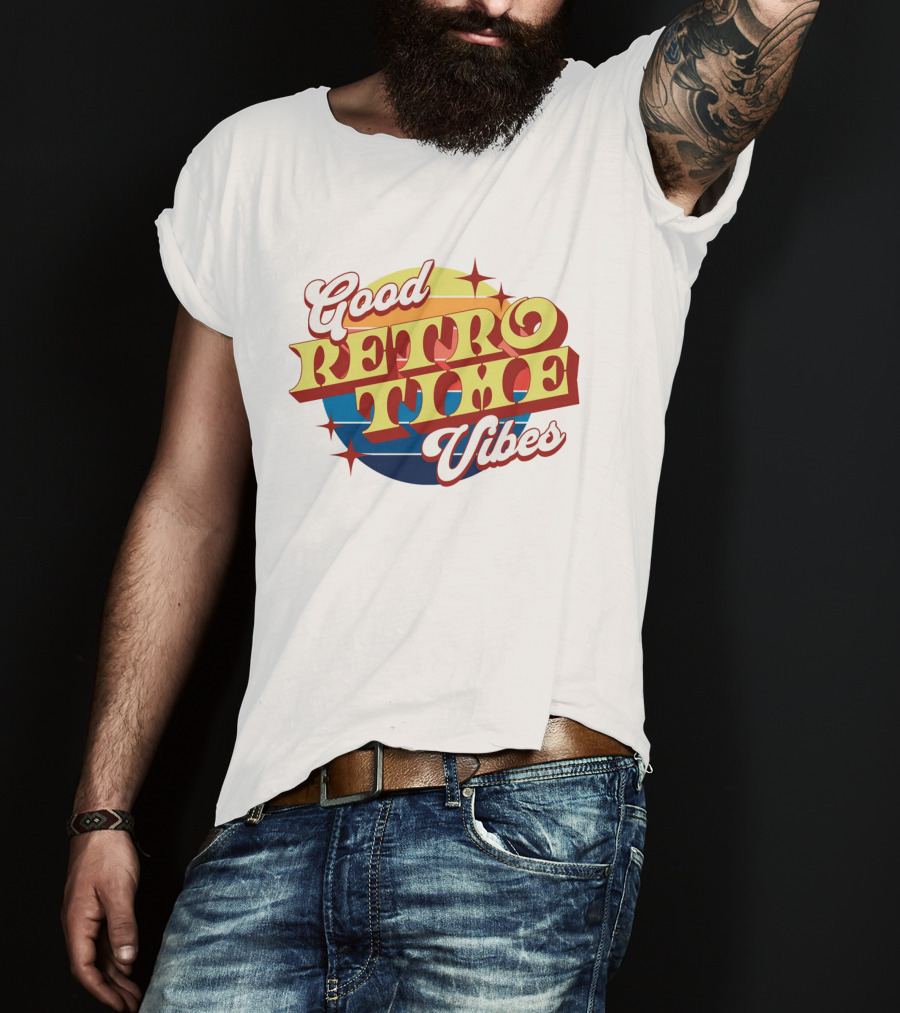 Good Retro Time Vibes T-Shirt