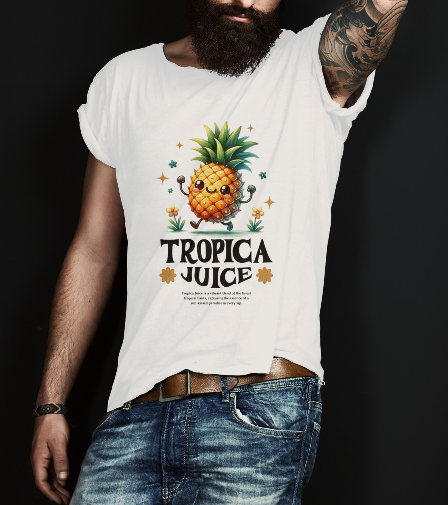 Tropica Juice Pineapple Paradise Essence T-Shirt