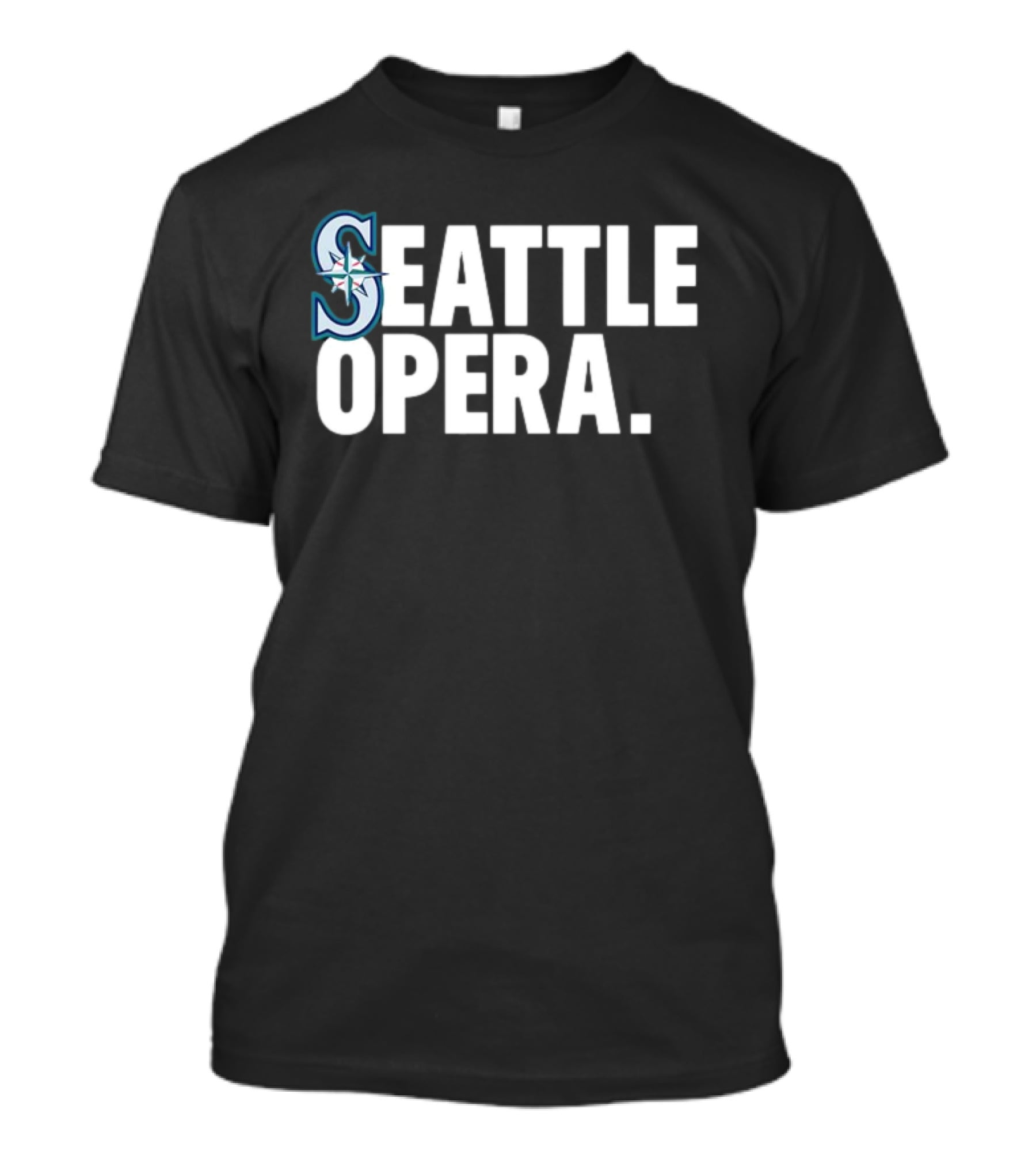 Seattle Mariners Opera Baseball T-Shirt