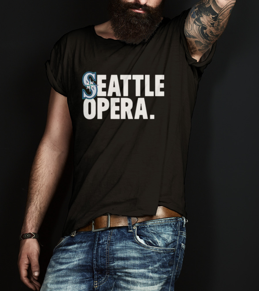 Seattle Mariners Opera Baseball T-Shirt