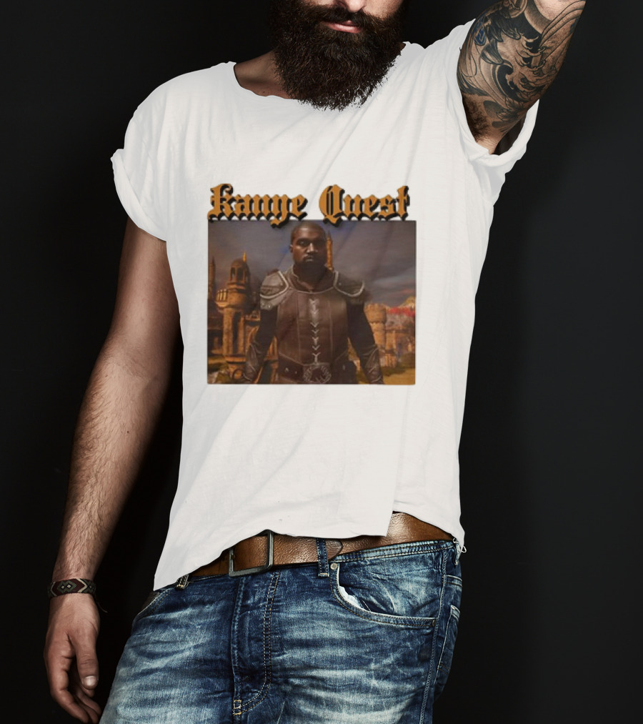 Kanye Quest Medieval Adventure Cleric In Armor T-Shirt