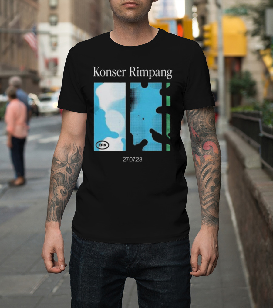 Efek Rumah Kaca Konser Rimpang ERK 27.07.23 T-Shirt