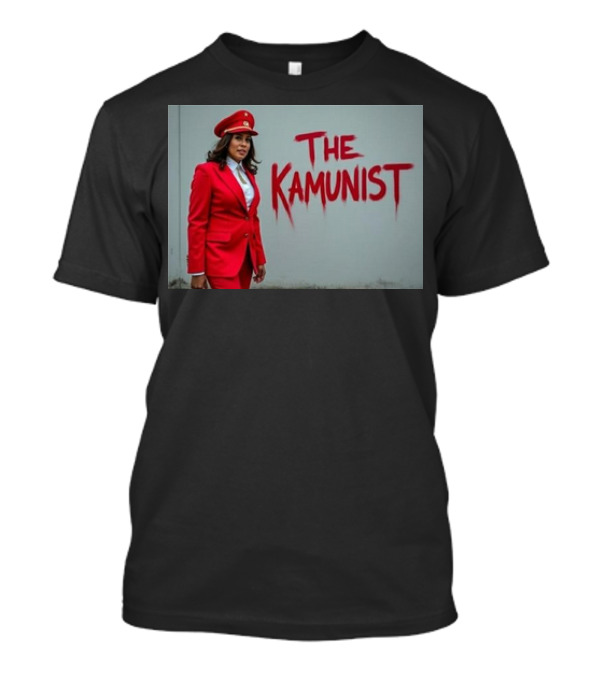 Kamala Harris 2024 The Kamunist Red Suit And Hat T-Shirt