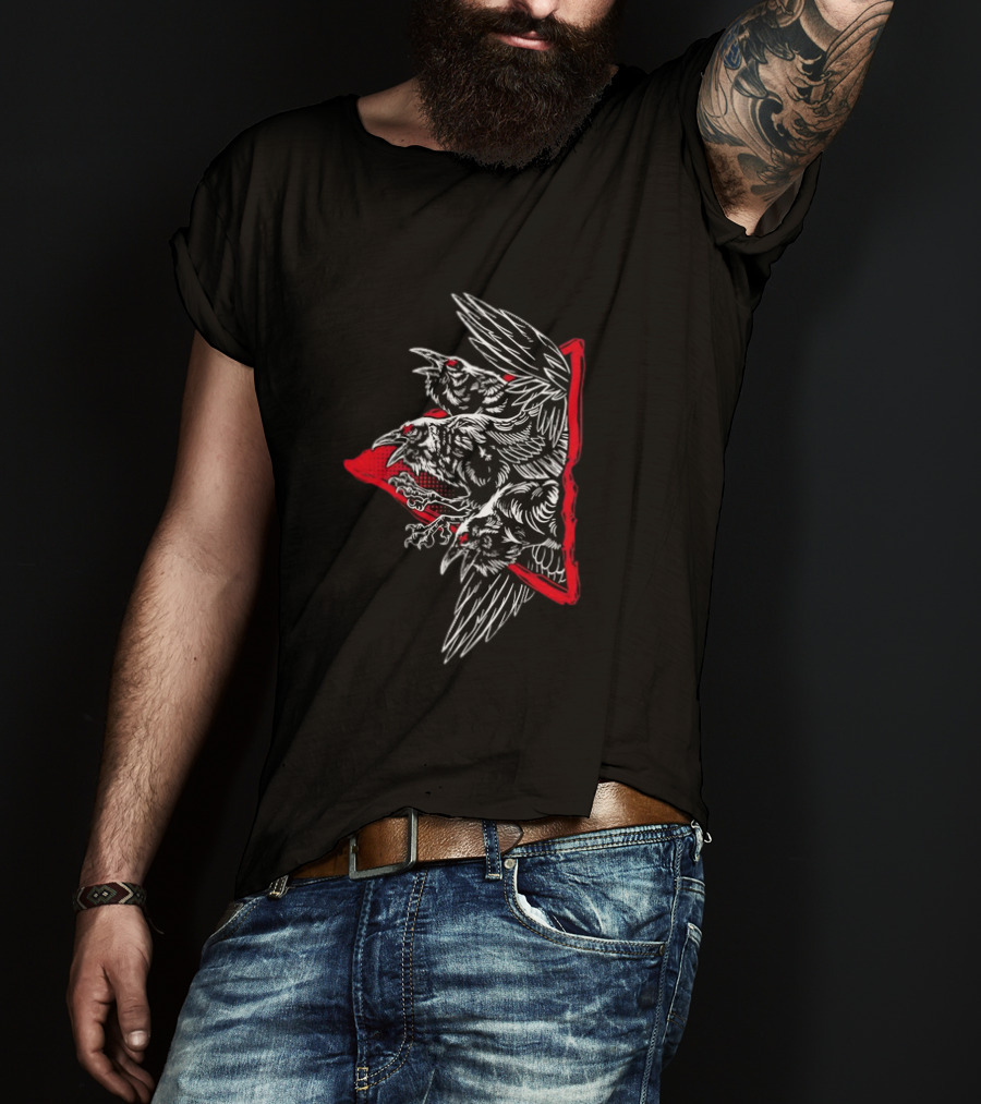 Red Ravens Trio Omen T-Shirt