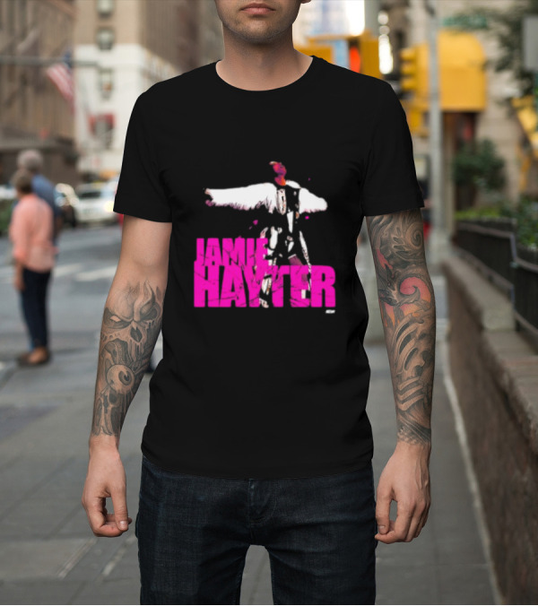 Shirt: Jamie Hayter Bold Pink Wrestler Aesthetic T-Shirt Jamie Hayter Bold Pink Wrestler Aesthetic T-Shirt