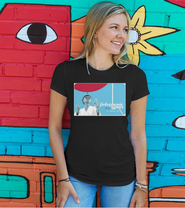 The Polyphonic Spree 2024 Convergence Station In Denver CO August 27th T-Shirt