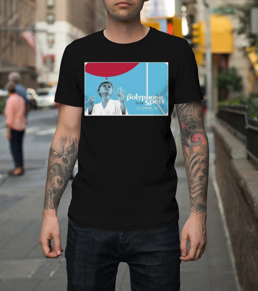 The Polyphonic Spree 2024 Convergence Station in Denver CO August 27th T-Shirt