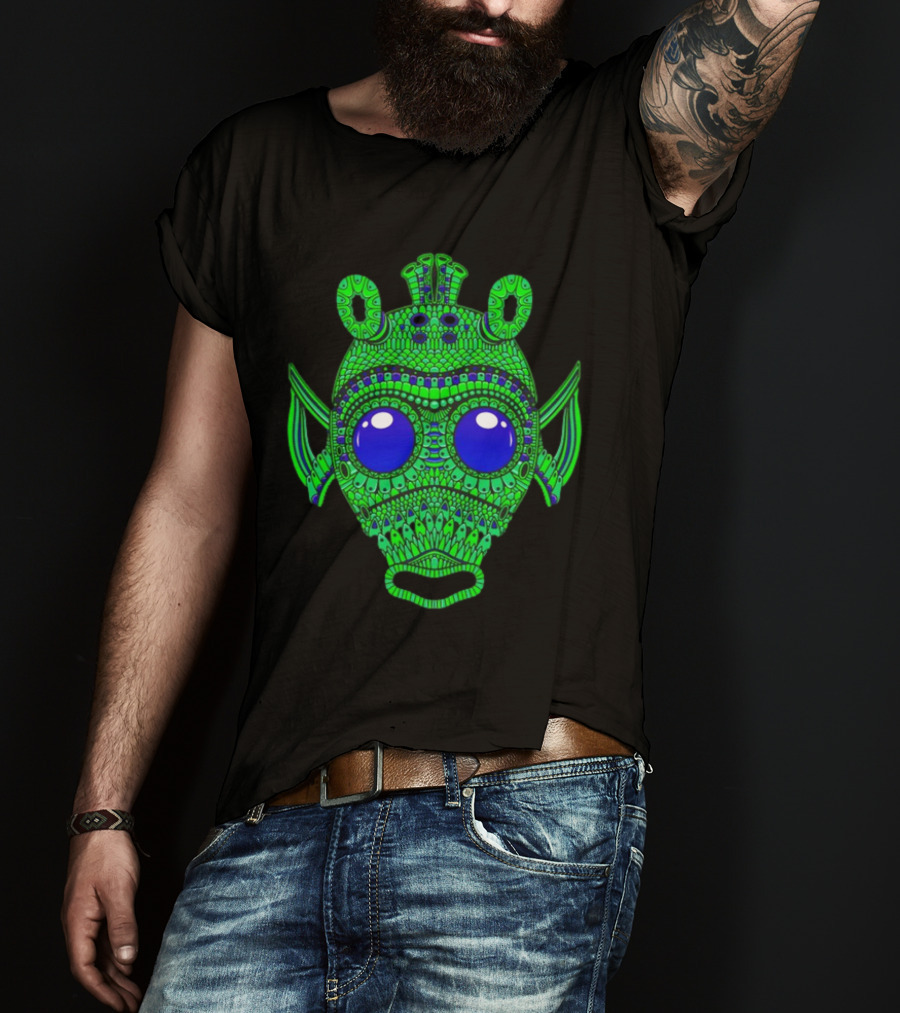 Greedo The Bounty Hunter Alien Mask T-Shirt