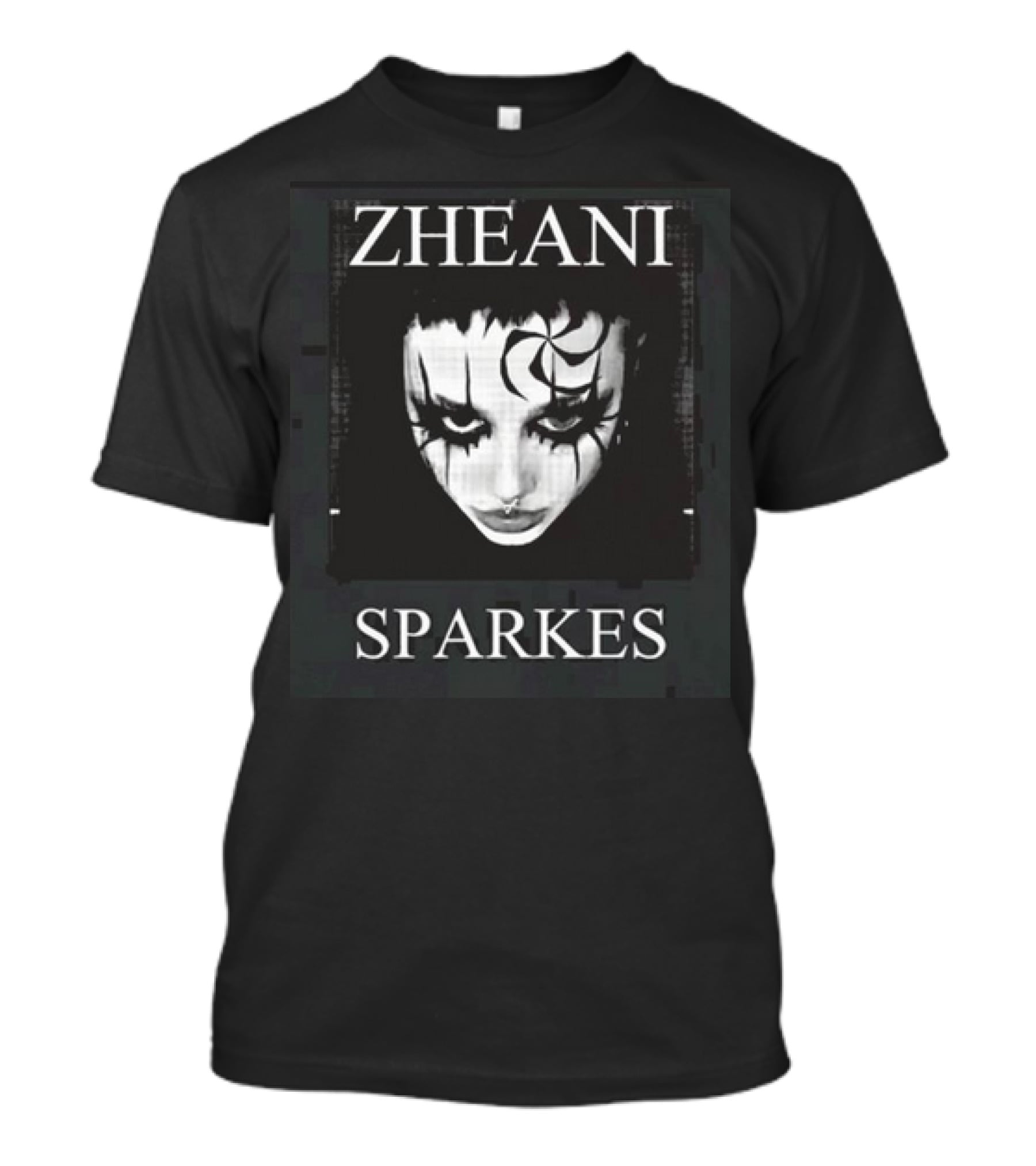 Zheani Sparkes Classic Dark Intense Expression T-Shirt