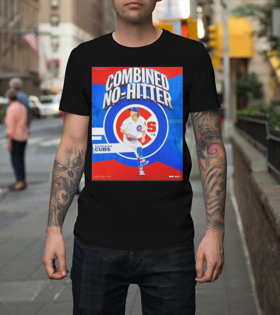 Chicago Cubs Combined No-Hitter T-Shirt