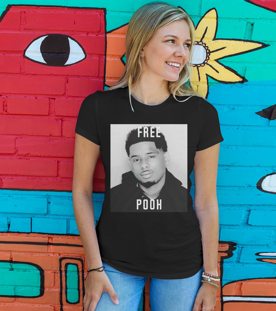 Free Pooh Shiesty American Rapper T-Shirt