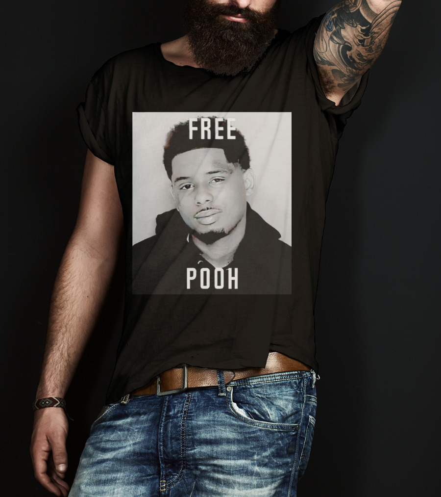 Free Pooh Shiesty American Rapper T-Shirt