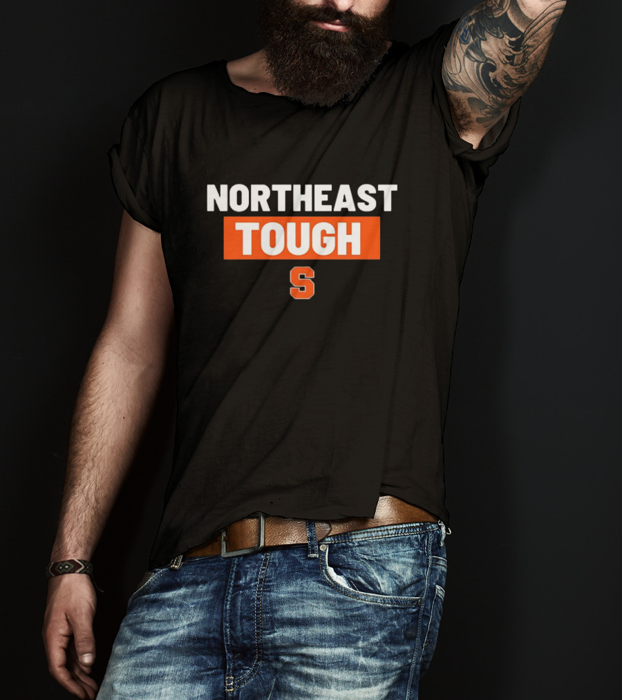 Northeast Tough Syracuse Orange S Logo Apparel Sports Fan Gear T-Shirt